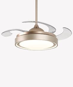 Air Gold | Plafon e Ventilador Retrátil
